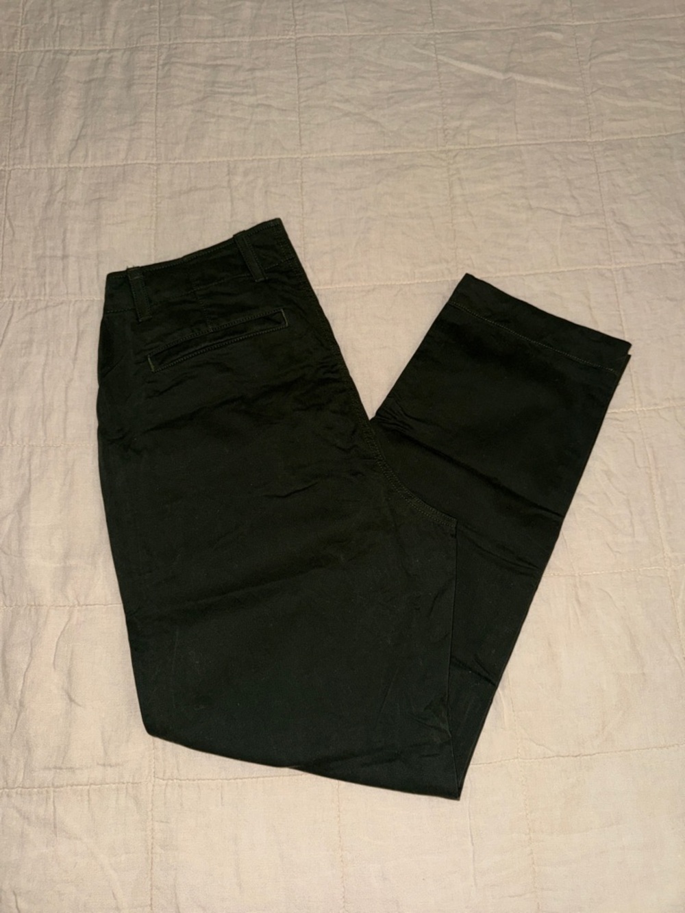 GAP Downtown Khaki Olive Green Pants